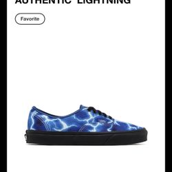Vans Blue Lighting 