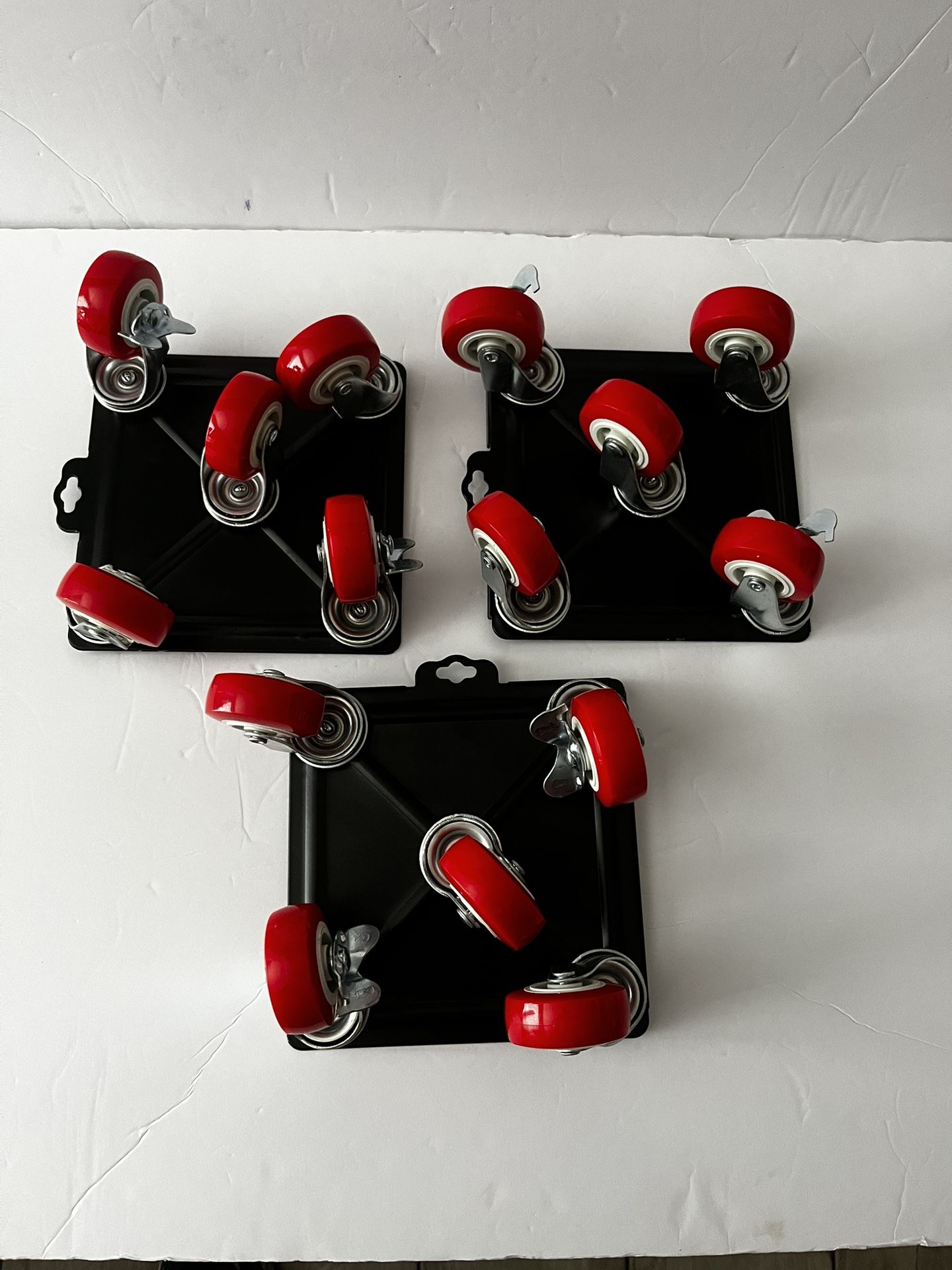 Rolling platforms for furniture.