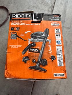 16 gallon wet/dry vac w/ detachable blower