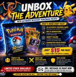 Pokemon Mystery pack