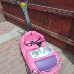 Step 2 Pink Coupe - Ride On Toy