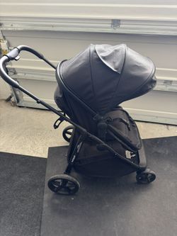 Mom push Stroller