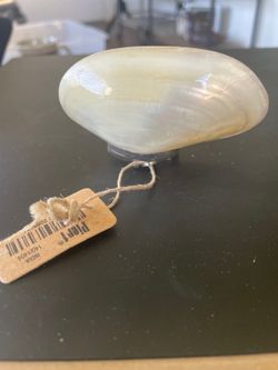 Pier One Mother of Pearl Shell Pill Box