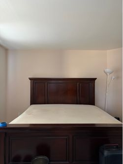 Frame and mattress