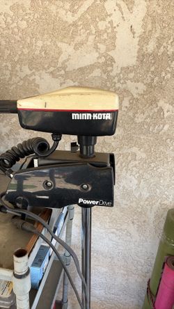 Minn kota power drive trolling motor