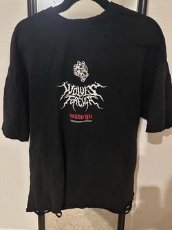 Darc sport Wolves Forever Black shirt size M