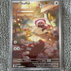🧸Stufful | 154/132 | Mega Evolution | Illustration Rare | Pokémon TCG🧸