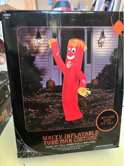 Gently Used tube man inflatable costume