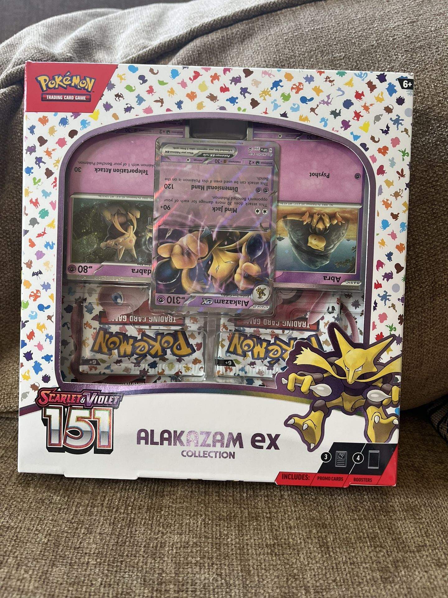 ERROR 151 Alakazam Ex Box Pokemon TCG