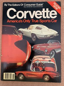 Vintage 1979 CORVETTE Literature