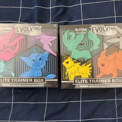 Pokemon Evolving Skies Elite Trainer Boxes (ETB) Pair