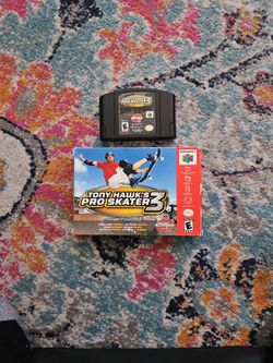 N64 Tony Hawk 3 Nintendo 64