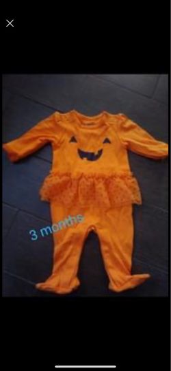 baby Pumpkin costume