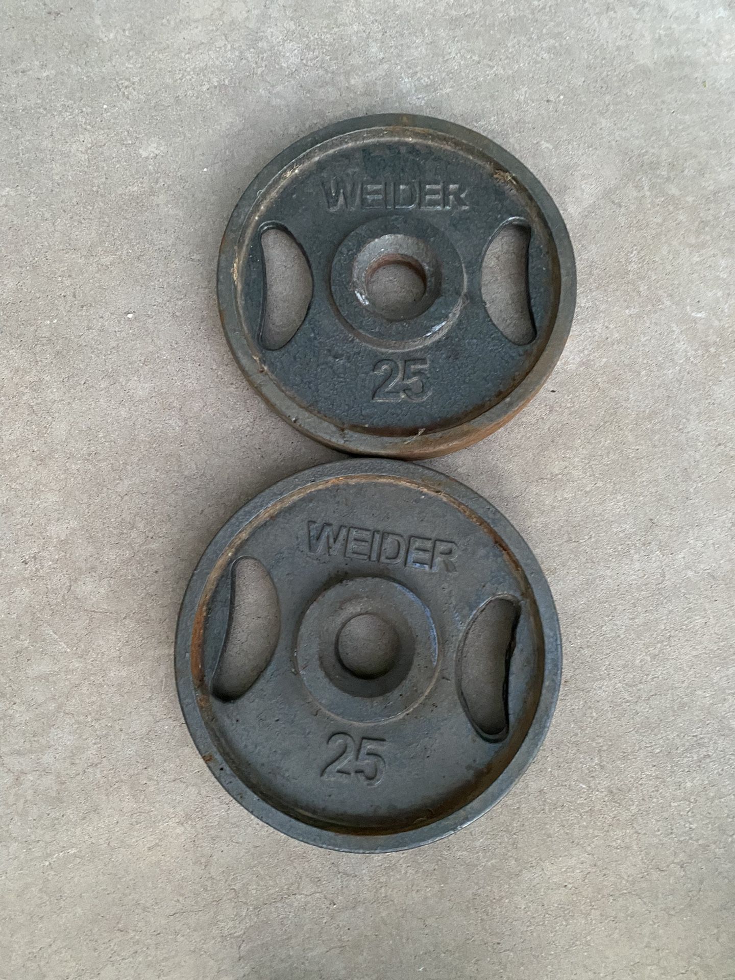 25lb Olympic Weight Plate Set 