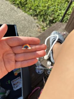 Mini Rainbow Eraser