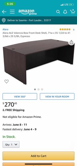 Brown desk