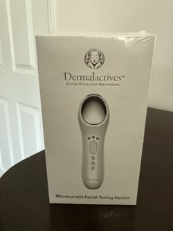 Dermalactives Microcurrent Facial Toning Device Rejuvenation 
