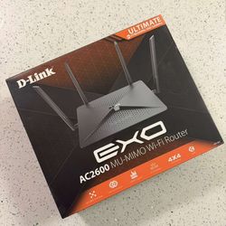 D-Link WiFi Router, AC2600 MU-MIMO