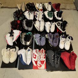 Jordan’s retro size 6.5y and 7y let me know which ones you interested in