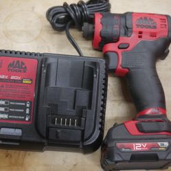  MAC TOOLS 12V MAX Brushless Screwdriver MCF601 1/4" W BATTERY CHARGER NEW OTHER