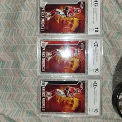 Showtime Pat Mahomes GEM MINT 10 $20 each or 3 for 55