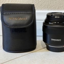 Yongnuo 85mm (Canon EF mount)