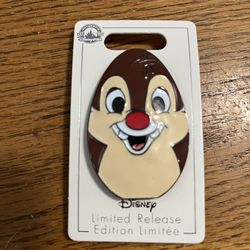 Disney Trading Pin 2023 Easter Egg Dale pin.  Size approximately 2 1/4 inches long and 1 1/2 inches wide.  Limited Release.  Brand new on original car