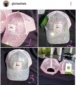 John Deere Bling Caps
