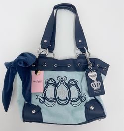 Juicy Couture Velour Daydreamer Tote Bag