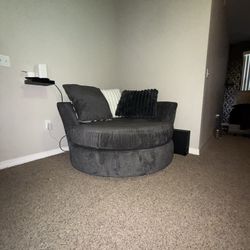 Oversized Swivel Chair