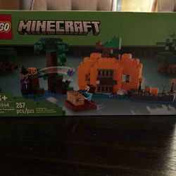 The pumpkin farm (minecraft) lego