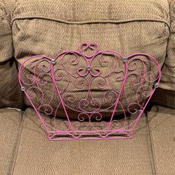 Pink Princess Crown Decoration