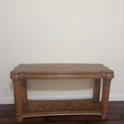$35 Heavy Wood Entry Or Console Table 