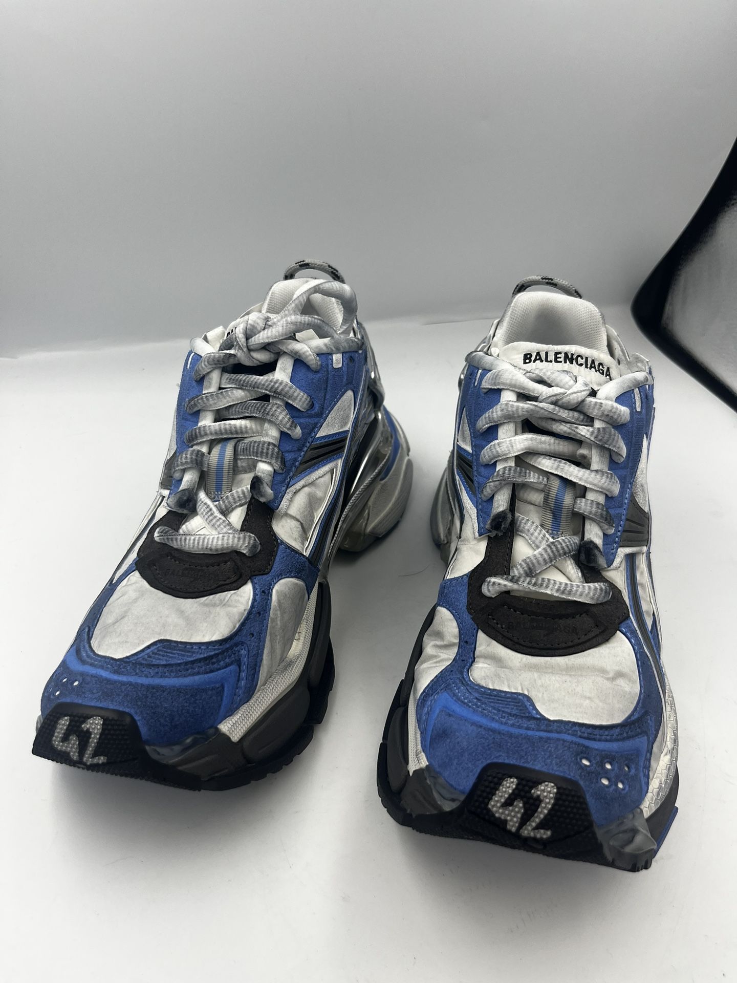 Balenciaga Runner Blue and grey