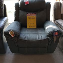 Sorrento Grey Recliner
