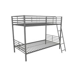 Bunk Bed . Twin/Twin - Metal - Black