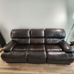 Leather Couch 