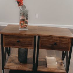 Wooden dining