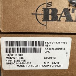 Bates Dress Shoes Military  
