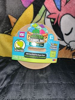 Crazy Fun Green Holographic Edition Mystery Dumpling Apple Scented New *** SECRET DUMPLING*** sealed