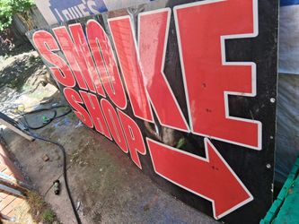 Big Ass Smoke Shop Sign