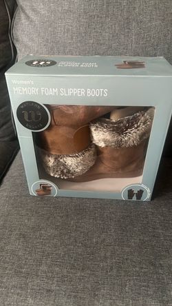 Wayland Square Women's Memory Foam Slipper Boots