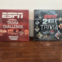 2 Unofficial Trivia Challenge  ESPN New Unopened 