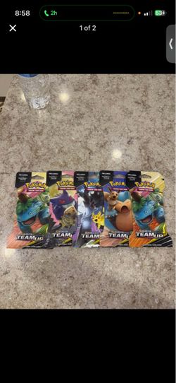 Pokemon Team Up Sleeved Booster Packs