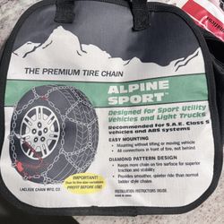 Tire Chain Set-Alpine Sport Premium 