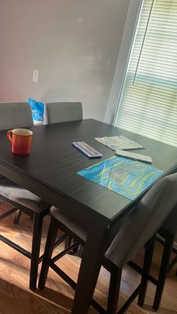 Kitchen table and two chairs