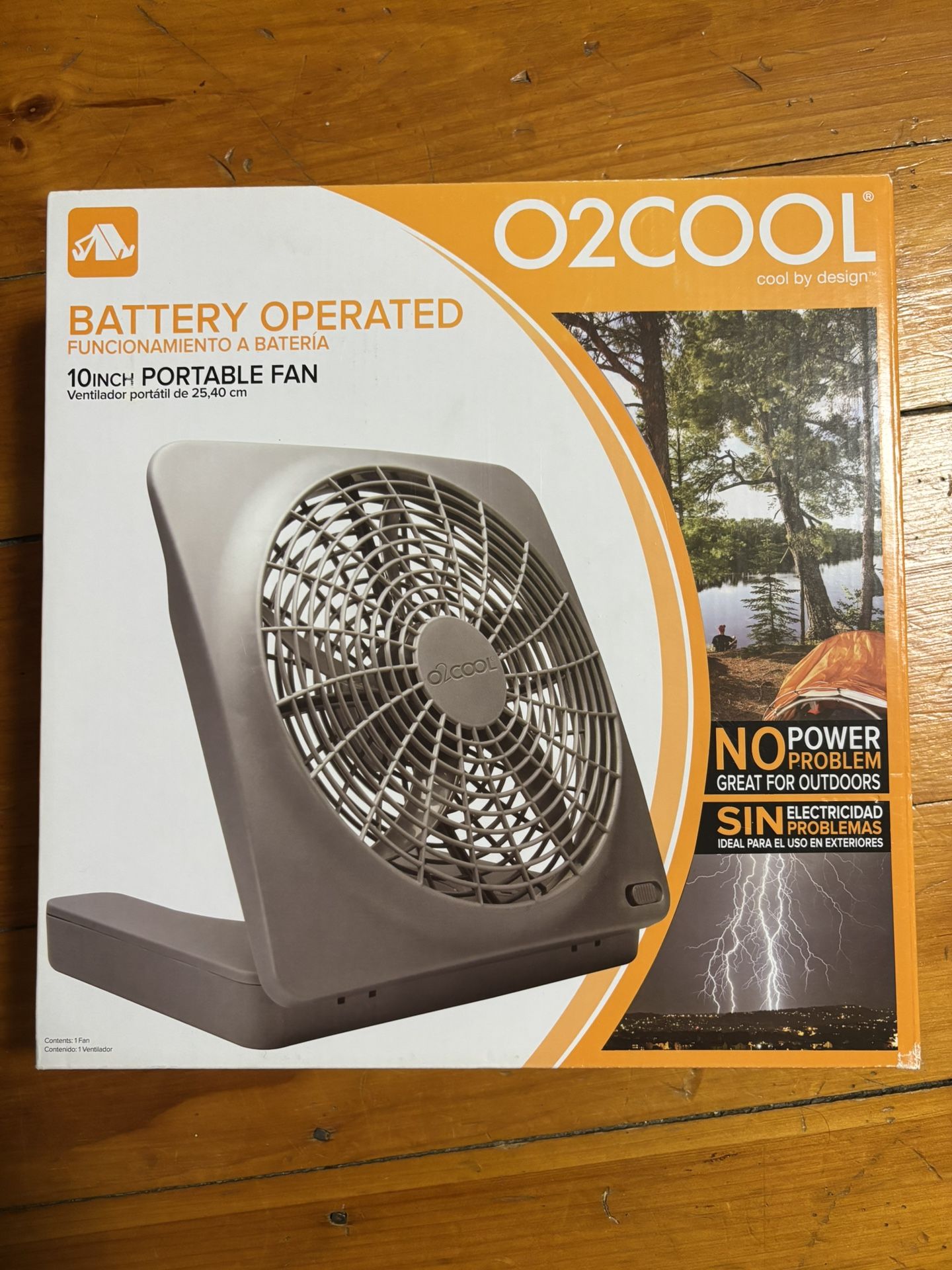 10 Inch Battery Operated Portable Fan 