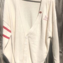 MGM Grand Hotel & Casino Varsity Style Seth Roberts Cardigan size mens large