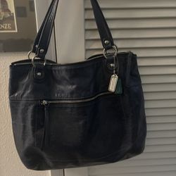 Coach Navy Bag