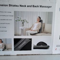 COMFIER Massager Chair with Heat, Shiatsu Neck Back Massager 